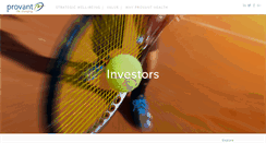Desktop Screenshot of investor.hooperholmes.com