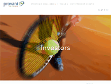 Tablet Screenshot of investor.hooperholmes.com